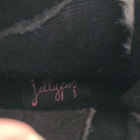 Jellypop Black Lace Front Boots - Picture 12 of 12